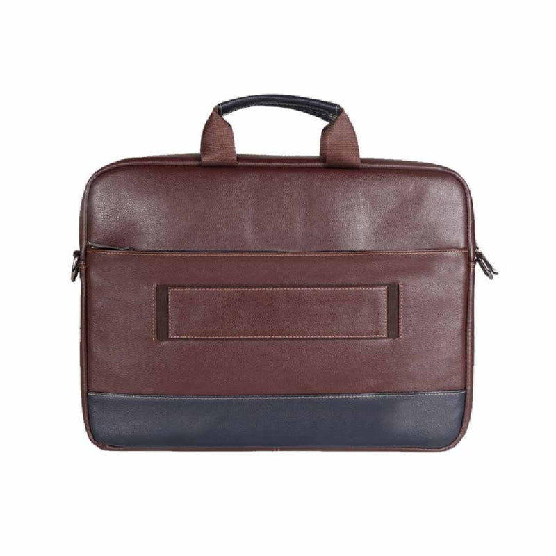 Elan Compact Laptop Bag Foam Brown/Blue EFSLB-5091