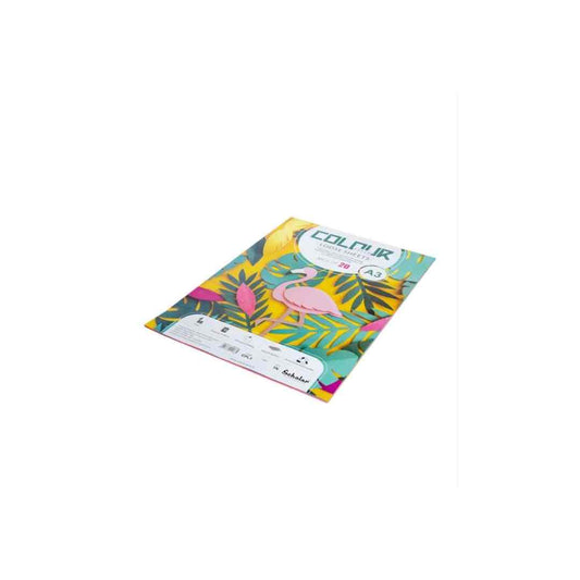 Scholar A3 Color Paper Loose Sheets - 80 GSM 20 Sheets (CPL3)
