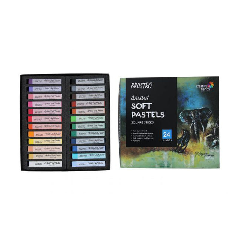 Brustro Soft Pastels 24