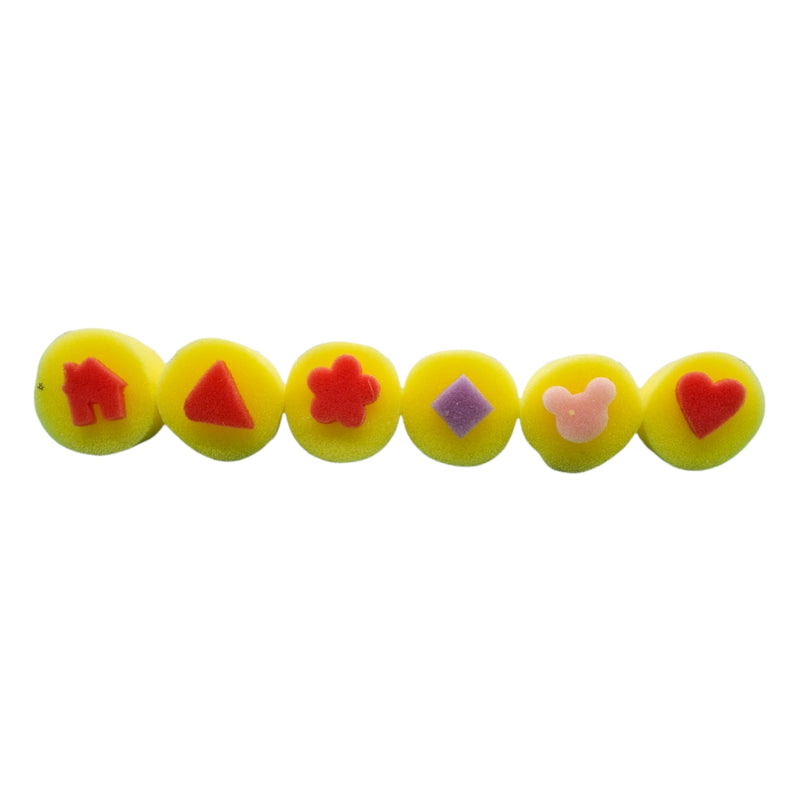 Keep Smiling Sponge Stamp Pack of 6