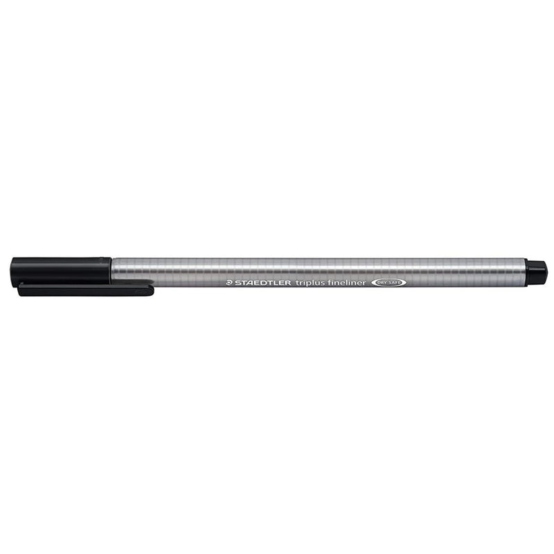 Staedtler 334-9 Triplus Fineliner Tip Pen - Black