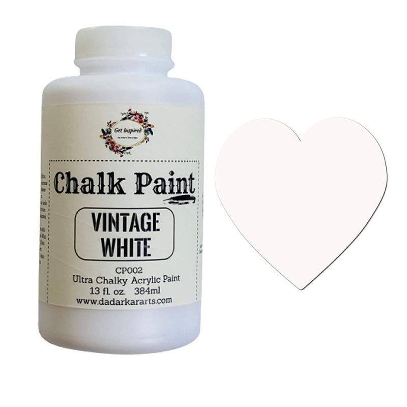 Get Inspired Chalk Paint 150ML - Vintage White