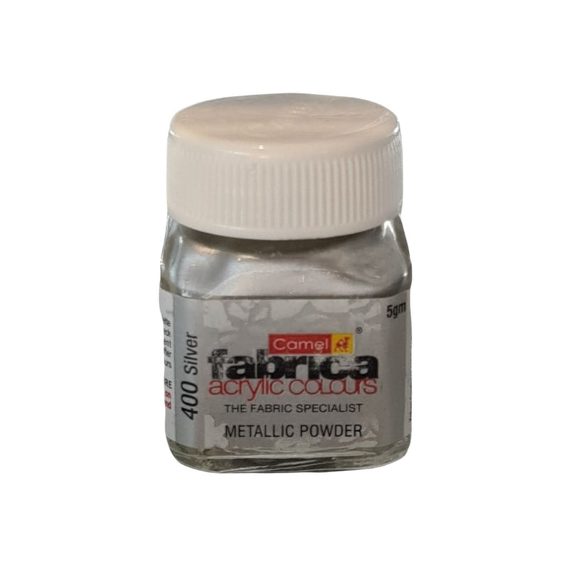Camel Fabrica Acrylic Metallic Powder 5 Gram -Silver