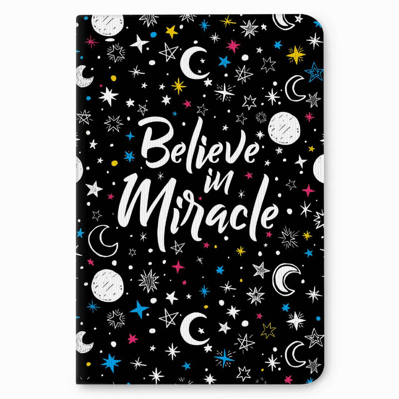 Factor Notes: Believe In Miracle: Notebook (B6/90Gsm)-112 Pages-Soft Cover-Ruled