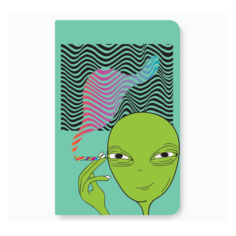 Factor Notes The Alien Trip: Ruled Notebook-B6-112 Pages-Soft Cover-Ruled