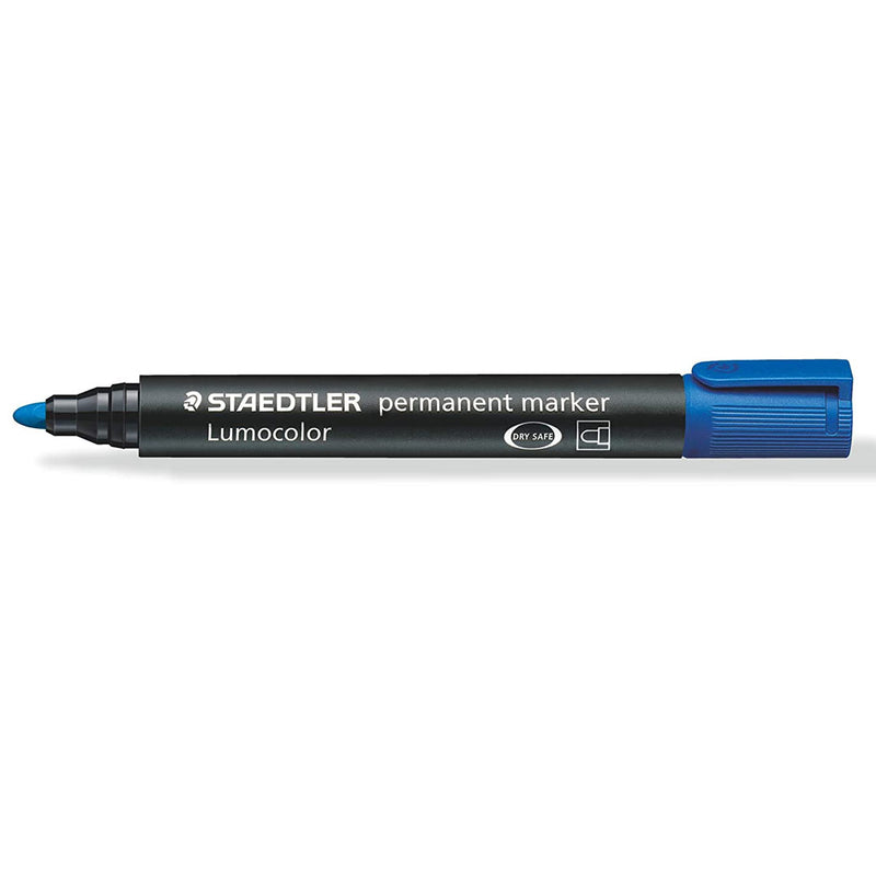 Staedtler Lumocolor 352-3 Bullet Tip Permanent Marker - Blue