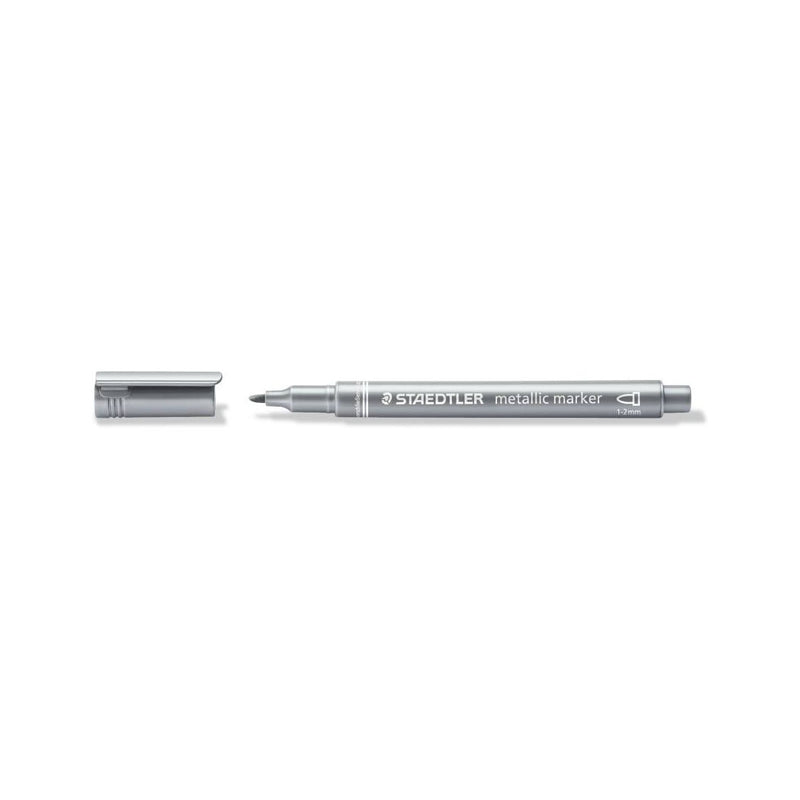 Staedtler Marker Pen Metallic Silver