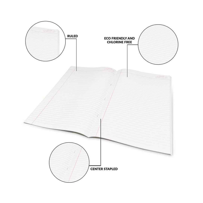 Classmate Longbook, 29.7 cm x 21.0 cm, 140 pages, Single Line, Soft Cover