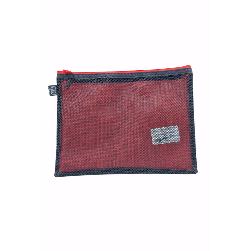 Neo Black Mesh Pouch Red - 541