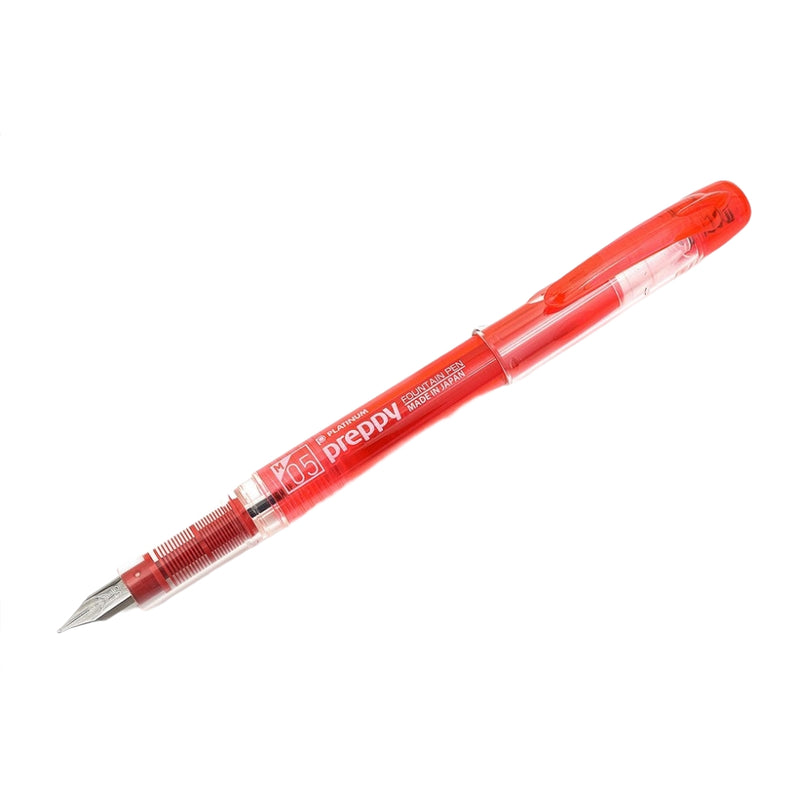 Platinum Preppy Red Medium Nib Fountain Pen