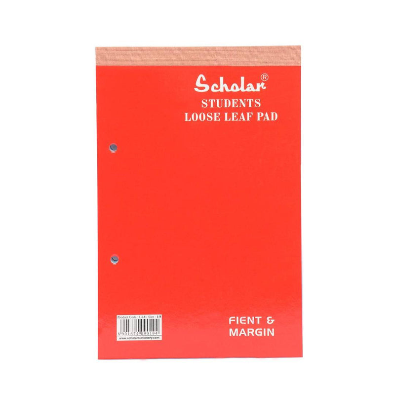 Scholar 1/5 Students Loose Leaf Pad-80Sheets