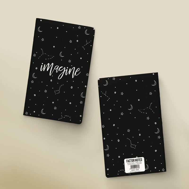 Factor Notes Imagine: All-Purpose Notebook (A5/100Gsm)-144 Pages-Soft Cover-Dot Grid