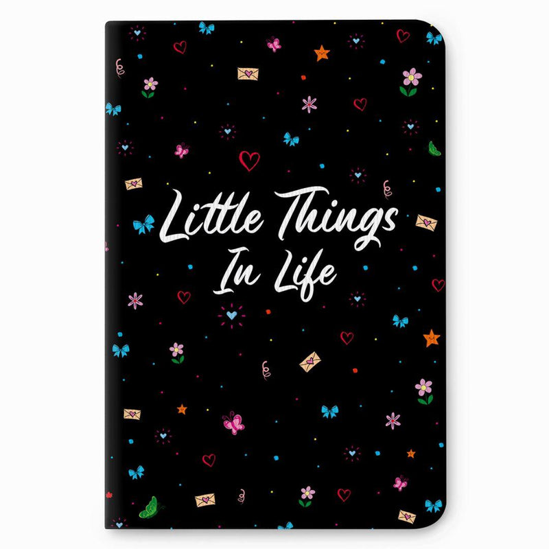 Factor Notes Little Things In Life : Notebook (B6/90Gsm)-B6-112 Pages-Soft Cover-Ruled