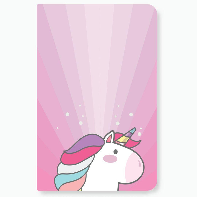 Factor Notes Unicorn Bae: Ruled Notebook-B6-112 Pages-Soft Cover-Ruled