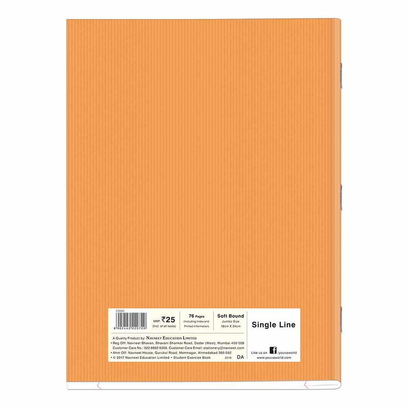 Navneet Dy Notebook Double Line 76 Pages - 23061