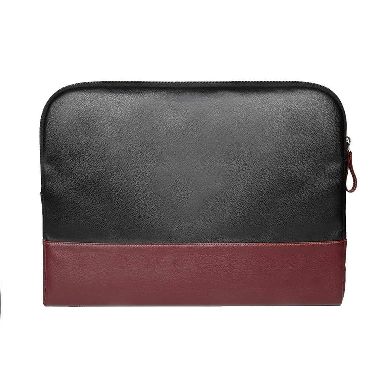 Elan Laptop Sleeve Black/Maroon - EFLS5094