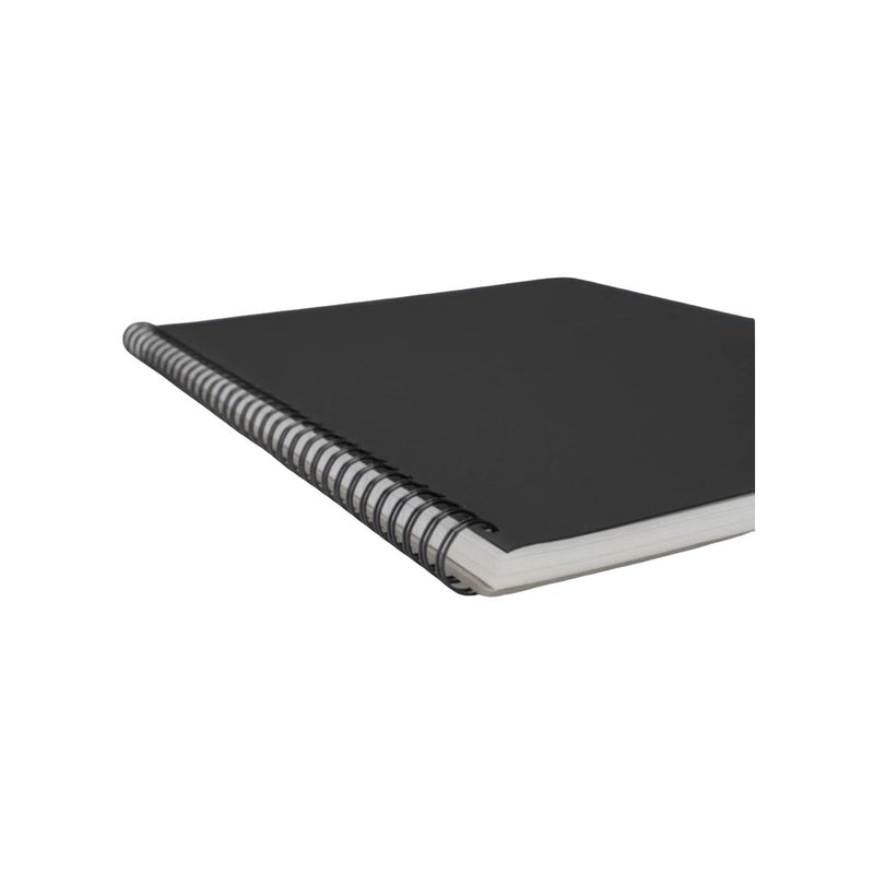 My Paperclip Wiro Book Black Plain 128 pages 100 Gsm -128XL