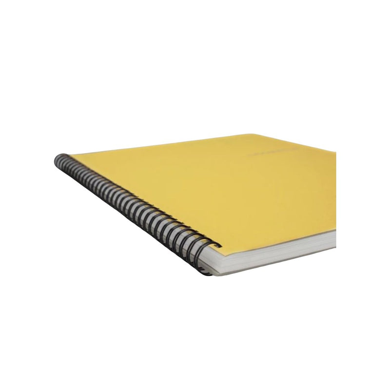 My Paperclip Wiro Book Yellow Plain 128 pages 100 Gsm -128XL