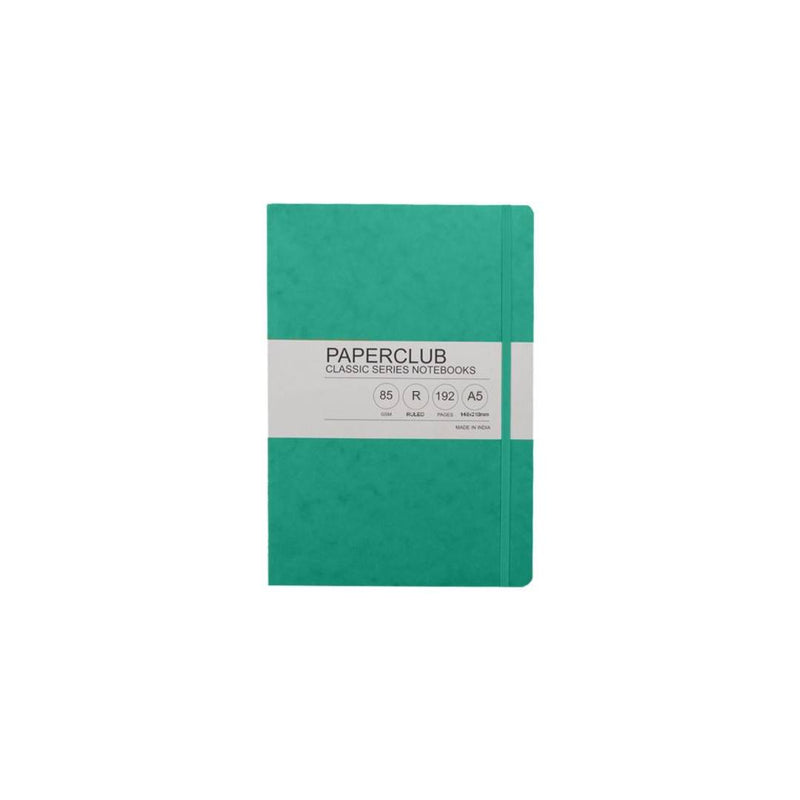 Paper Club Classic Notebook Ruled Dark Green 192Pages A5 - 53301