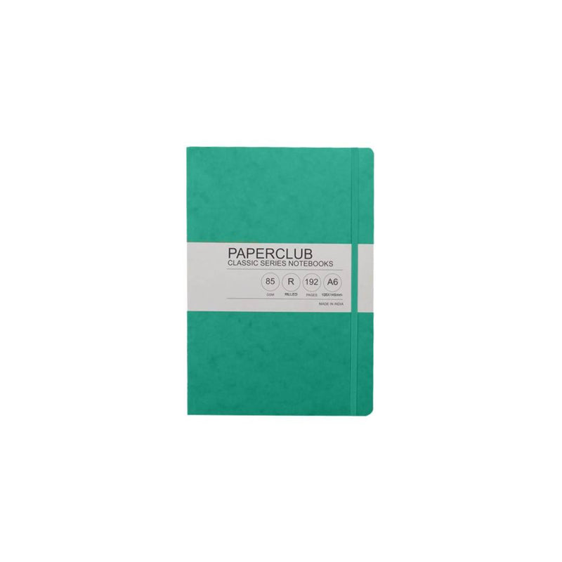 Paper Club Classic Notebook Ruled  Dark Green 192Pages A6 - 53300 - 35112