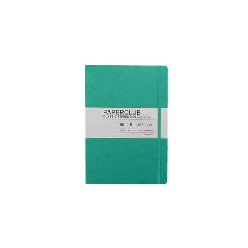 Paper Club Classic Notebook Ruled Dark Green 192Pages B5 - 53302