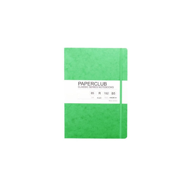 Paper Club Classic Notebook Ruled Light Green 192Pages B5 - 53302