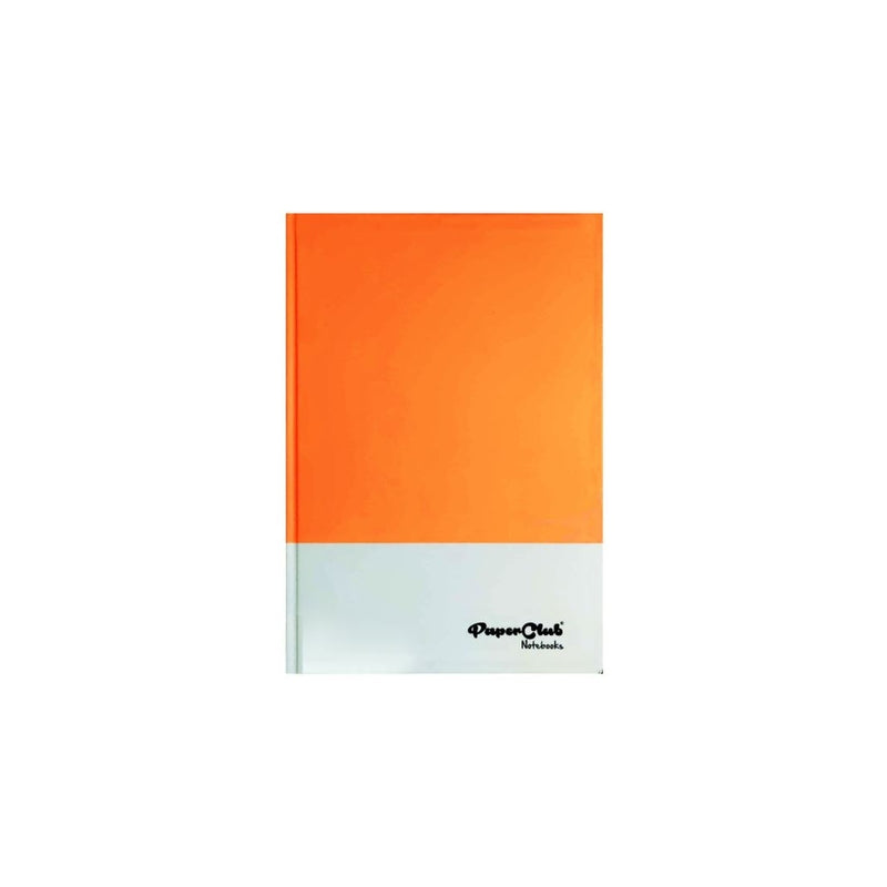 Paper Club Exercise Book Orange Hardbound 400Pages R A4 - 53384