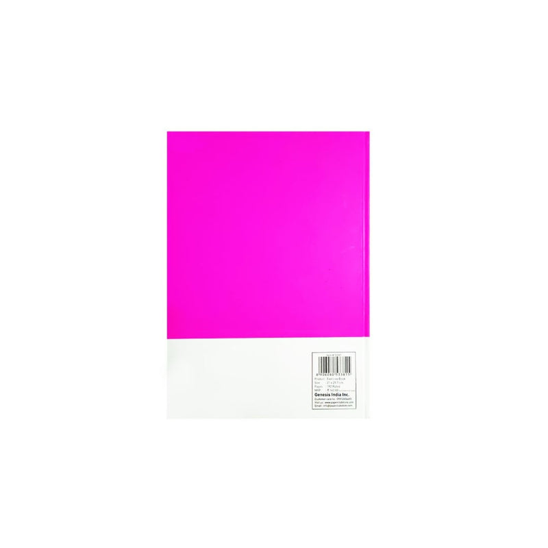 Paper Club Exercise Book Pink Hardbound 240Pages R A4 - 53382
