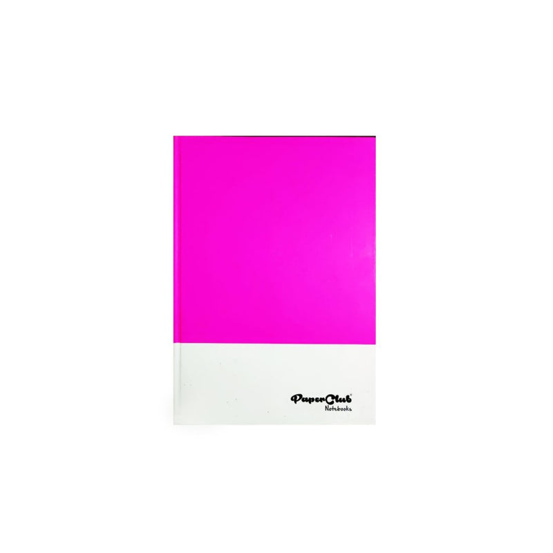 Paper Club Exercise Book Pink Hardbound 400Pages R A4 - 53384