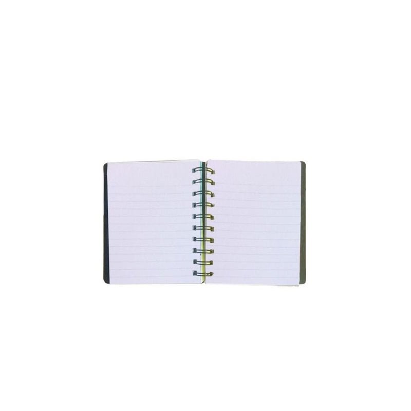 Paper Club Notebook Plain 1Sub 160P Blk A6 - 53005