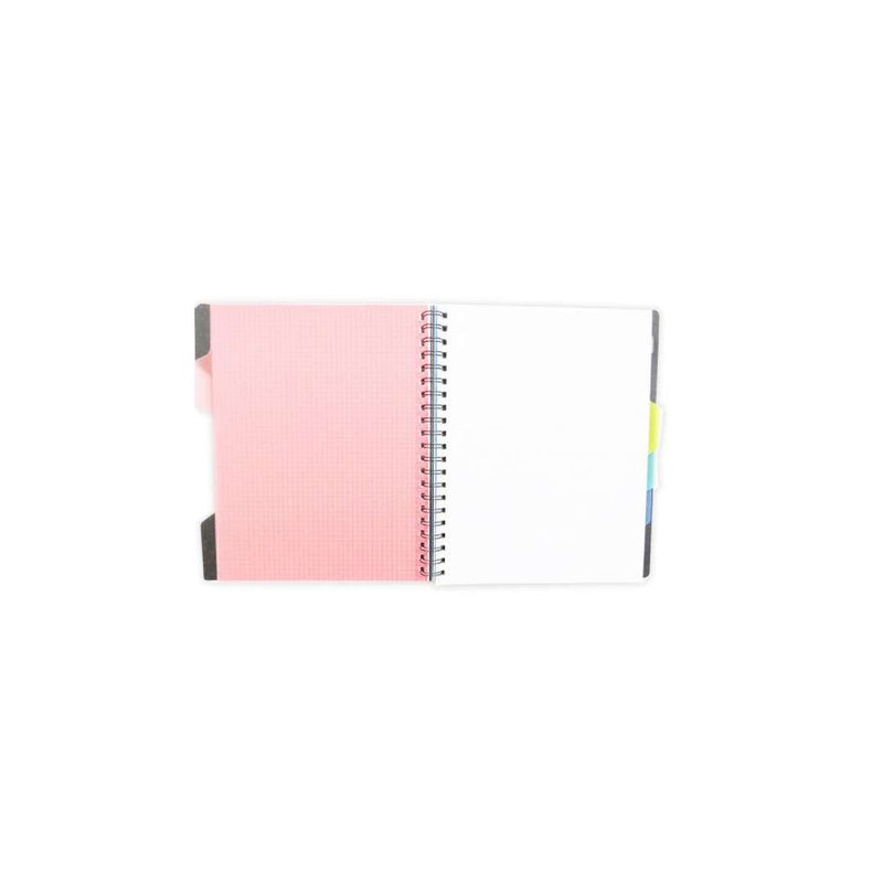 Paper Club Notebook Square 5Subject 300Pages - A5 53055