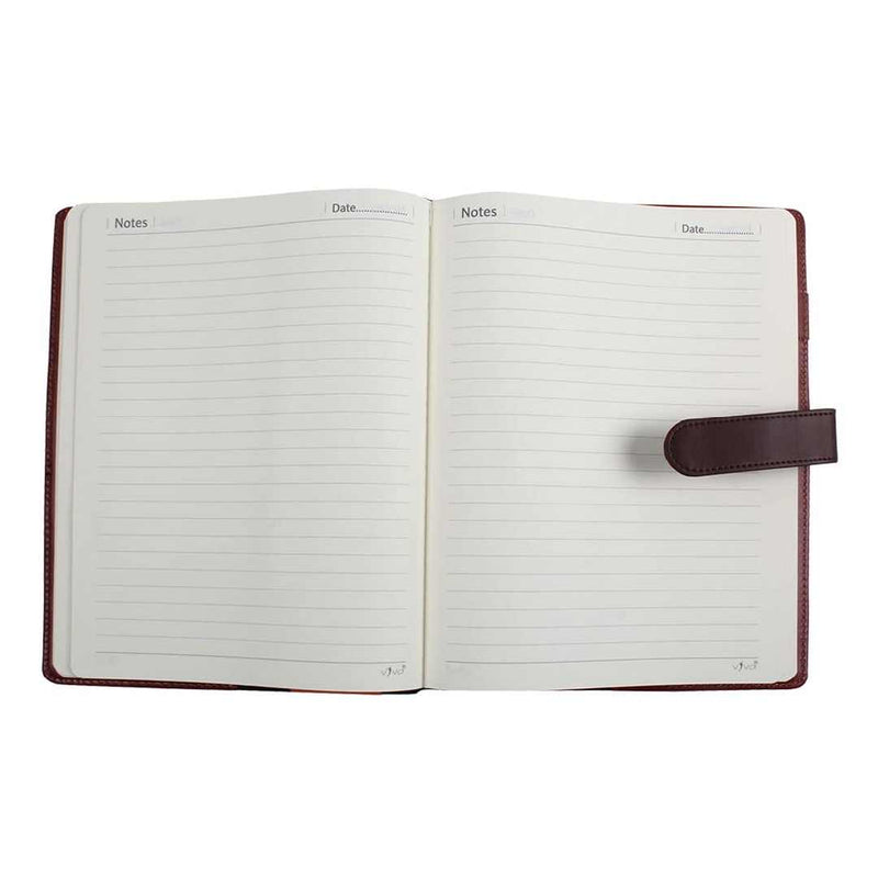 Viva Global Capri B5 Notebook 200 Pages Refillable Jacket Sleeve with Slide Loop Closure
