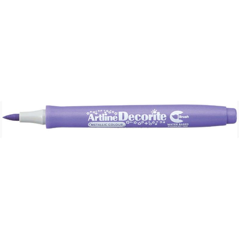 Artline Decorite Brush Marker Pen Purple