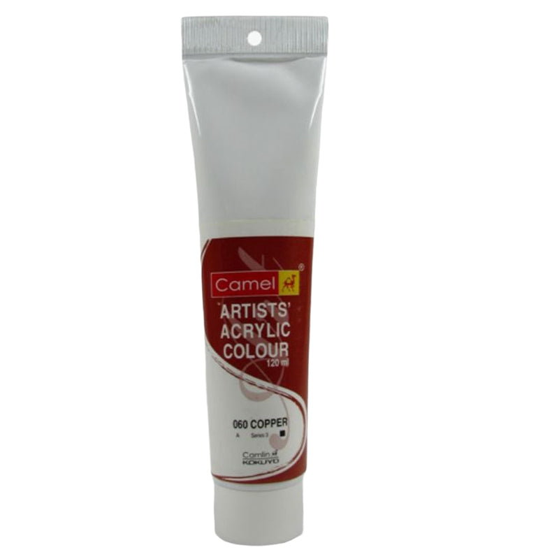 Camel Artist Acrylic Colour Tubes 120 Ml Copper