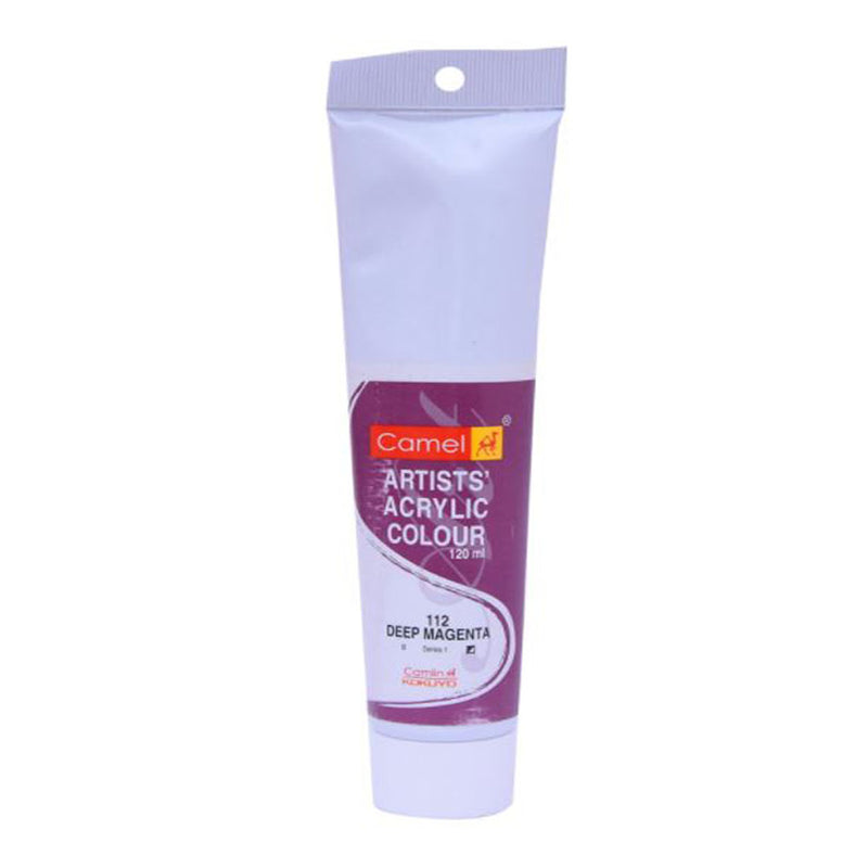 Camel Artist Acrylic Colour 120 ML Deep Magenta
