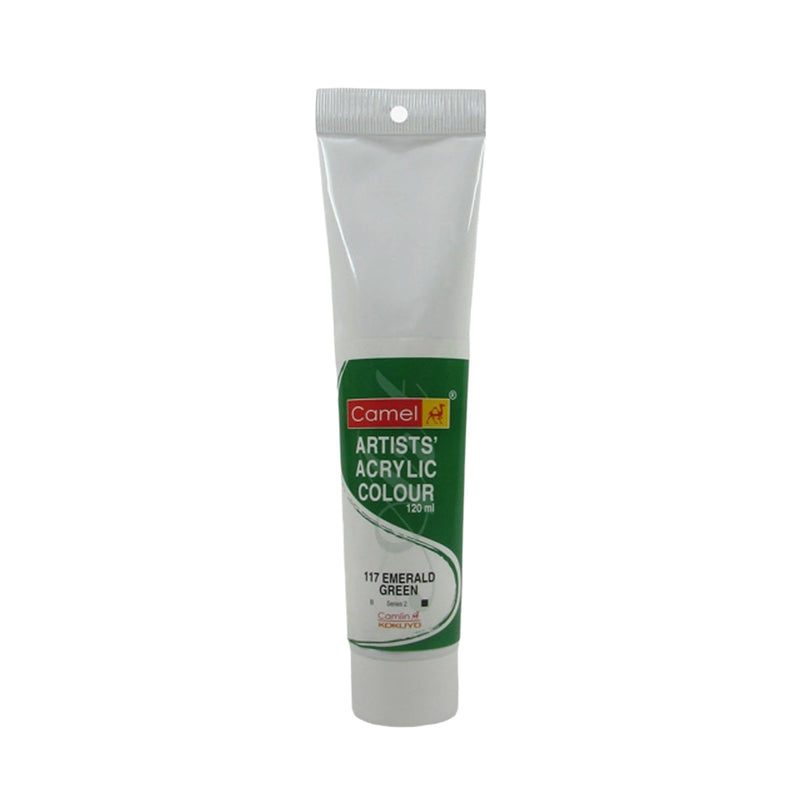CAMEL AAC 120ML EMERALD GREEN - 117 - Skyblue Stationery Mart
