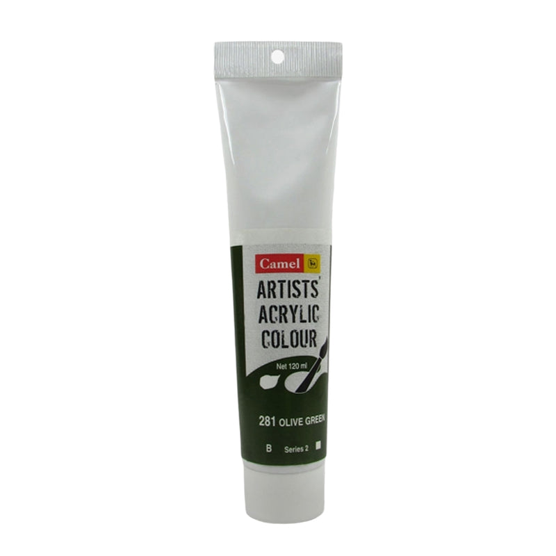Camel Artist Acrylic Colour 120 Ml Olive Green