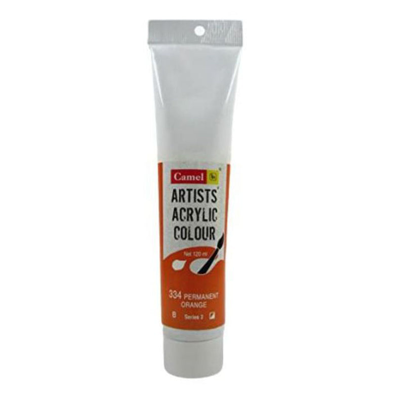 Camel Artist Acrylic Colour 120 Ml Permanent Orange