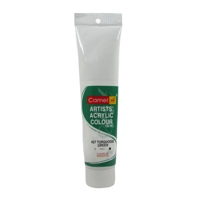 Camel Artist Acrylic Colour Tubes 120 Ml Turquoise Green