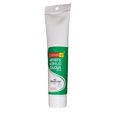 Camel Artist Acrylic Colour 120 Ml Viridian Hue - Skyblue Stationery Mart
