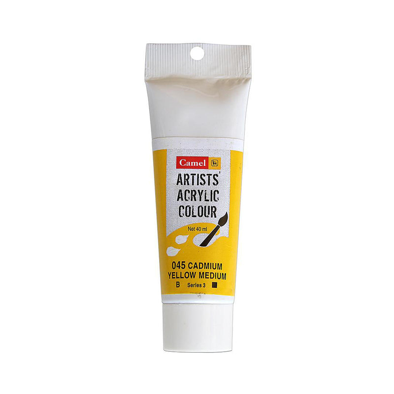 Camel Artist Acrylic Colour 40 Ml Cadmium Yellow Medium Hue
