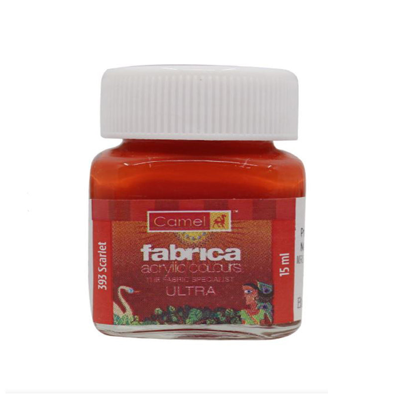 Camel Fabrica Ultra Acrylic Colour 15 Ml Scarlet