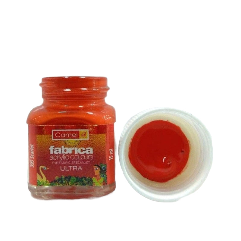 Camel Fabrica Ultra Acrylic Colour 15 Ml Scarlet