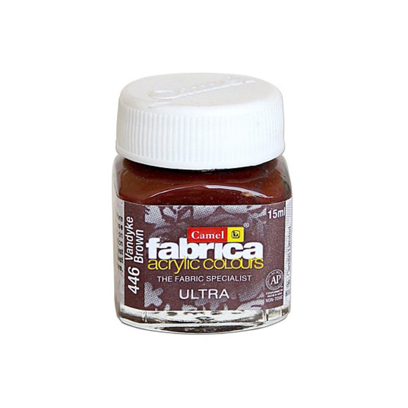 Camel Fabrica Ultra Acrylic Colour 15 Ml Vandyke Brown