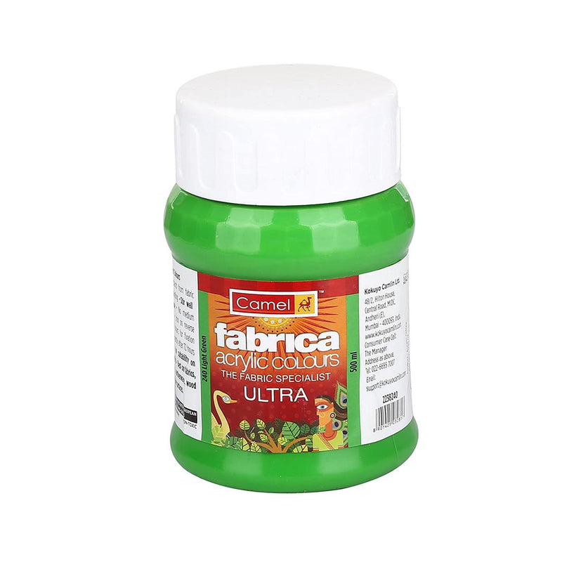 Camel Fabrica Acrylic Colour 500 Ml Light Green