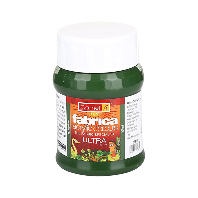 Camel Fabrica Acrylic Colour 500 Ml Sap Green