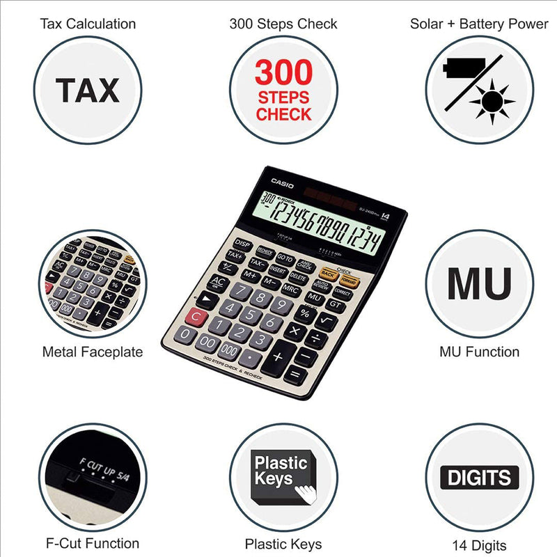 Casio Calculator - DJ240DPLUS