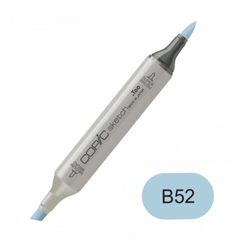 Copic Sketch Marker Soft Greenish Blue - B52