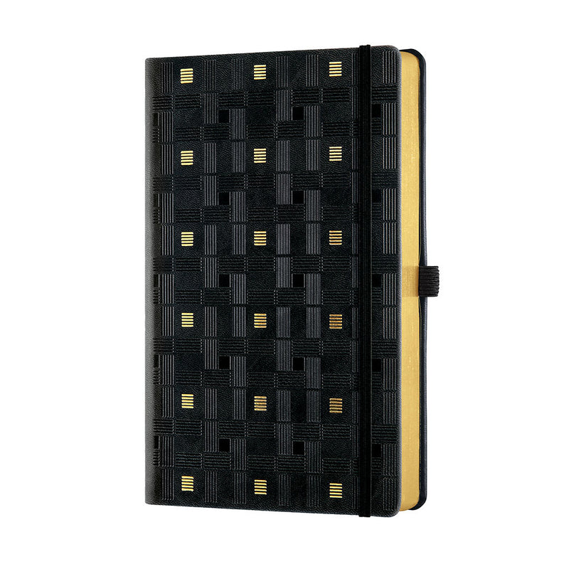 Castelli Notebook Copper & Gold Weaving Copper Ruled A5-192 pages-Rigid cover - QC6QP/492