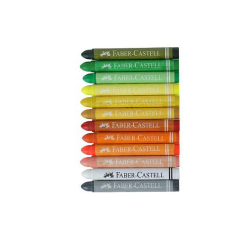 Faber Castell Jumbo Wax Crayons - Set of 24 Shades